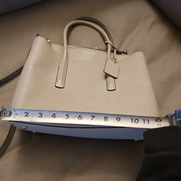 Kate Spade Cross Body purse or handbag beige color Good condition - Picture 9 of 11